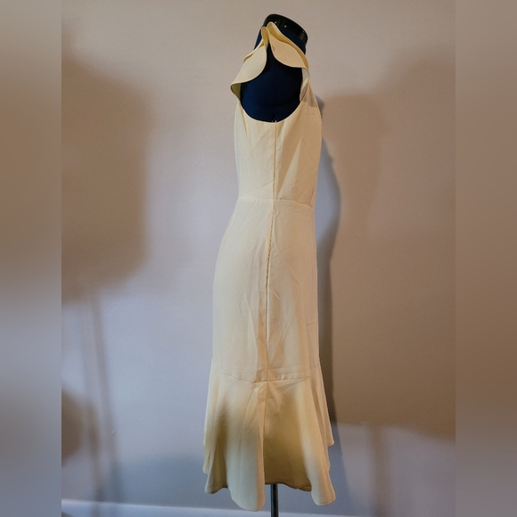 Banana Republic Factory - NWOT Butter Yellow Spring Formal Dress - Picture 4 of 6